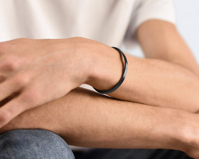 bracelet-ruban-argent-noir-925-15g-bijoux-pour-homme